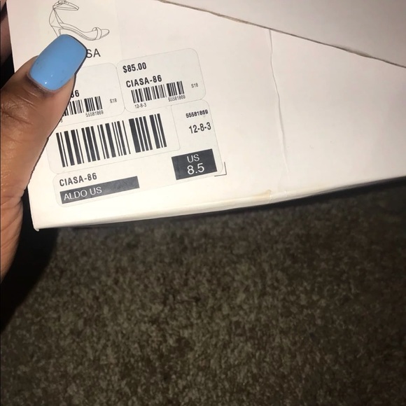 Rose Gold Aldo Heels - Picture 4 of 4